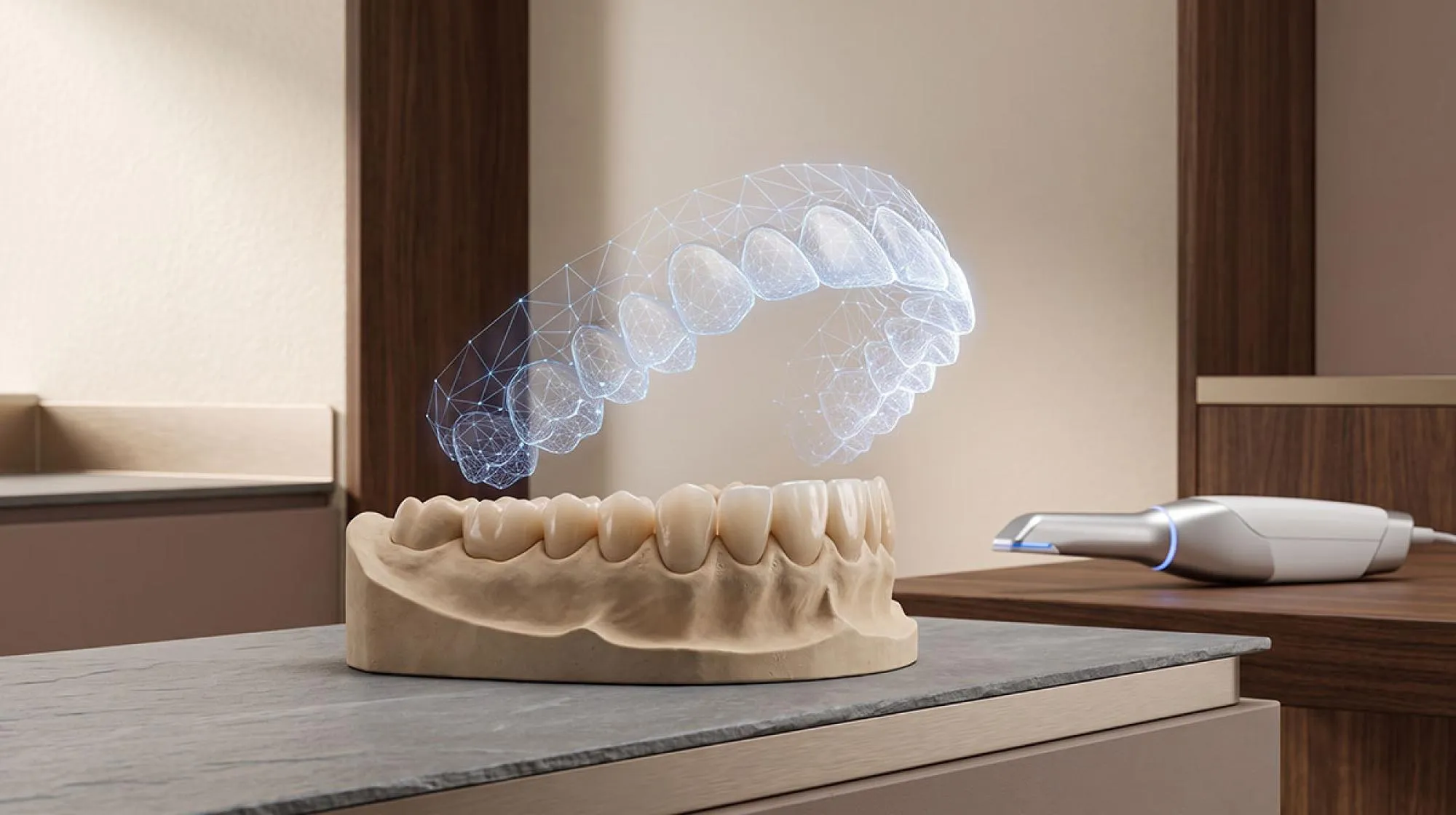 Itero Digital Scanning creates 3D images of your teeth and bite