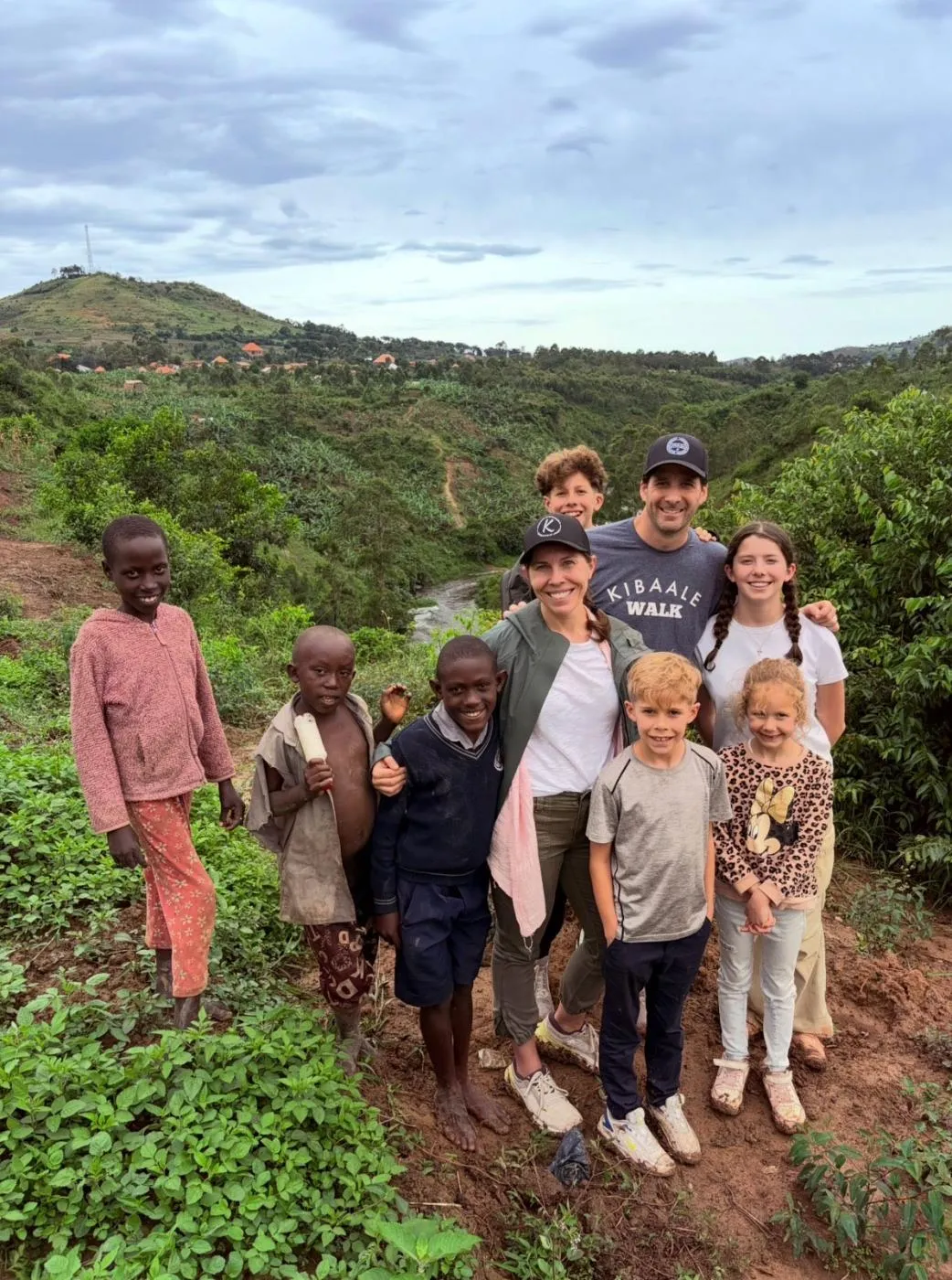 Dental care kits supporting oral health education and healthy brushing habits for children in Uganda.